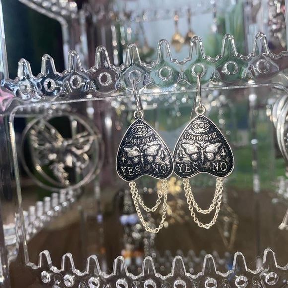 ouija board earrings - Picture 2 of 2
